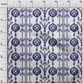 thumbnail image 2 of oneOone Cotton Cambric Fabric Paisley|Stripe & Circle Ikat Print Sewing Fabric BTY 56 Inch Wide, 2 of 4