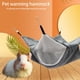 thumbnail image 1 of Hamacas Y Camas Para Animales Pequeños Hamacas para animales pequeños Cálido felpa Litera Escondite para mascotas Cristal (Gris M) Wdftyju Libre de BPA, 1 of 3