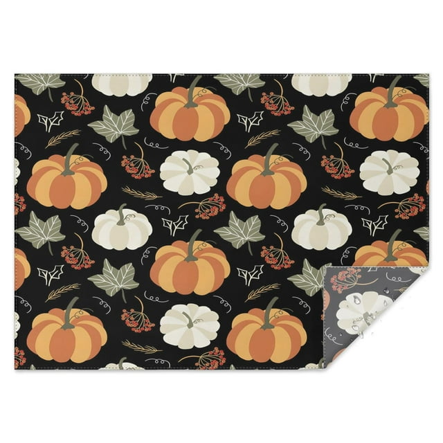 Thanksgiving Day Tablecloth Waterproof Spillproof Tablecolths Table Covers Autumn Maple Leaf Tablecloth for Fall Birthday Wedding Graduation Rectangle,60x84inch