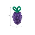 thumbnail image 7 of Outward Hound by Planet Dog Dental Grapes 2-in-1 Interactive Dog Chew Toy and Treat Stuffer, Medium, Purple, 7 of 7