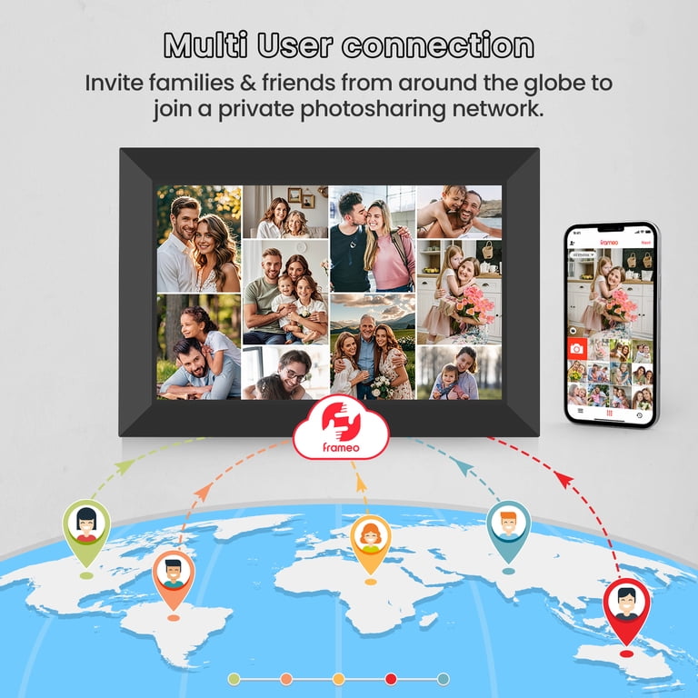 Ricilar Frameo 10.1 Inch WiFi Digital Picture Frame photo 7