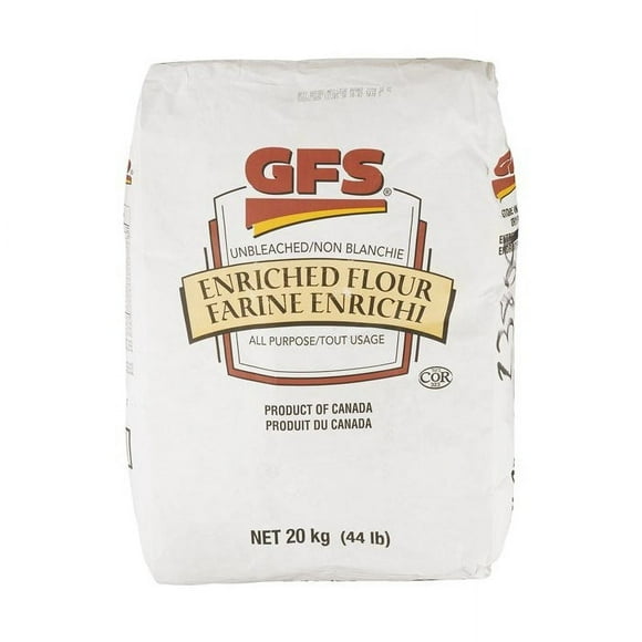 CP Unbleached All Purpose Flour -20kg/44lbs