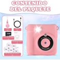 thumbnail image 3 of Cámara Instantánea para Niños de 1080P,Camara Fotografica Instanea,Camara Infantil para Niñas con Tarjeta SD de 32 GB y 5 Vols Papel de Irión,Cordón de Mano,Cable de Datos USB C, 3 of 5