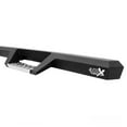 thumbnail image 2 of Westin Automotive Nerf Bar 56-141252 HDX; With Drop Down Steps; 3 Inch Square Straight; Powder Coated; Black; Stainless Steel; With Welded End Caps; Rocker Panel Mount, 2 of 6