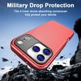 Kryonix for iPhone 17 Pro 6.3” Case,3 Layers Protection PU Leather ...