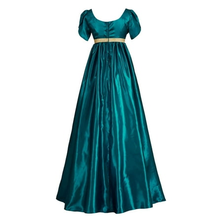 NIEWTR Women s Vintage Dress Casual Short Sleeve Renaissance Sexy V Neck Maxi Prom Dresses Party Retro Dress Theme Party (M Dark Blue)