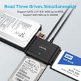 thumbnail image 6 of Unitek 31.5" IDE/SATA to USB 3.0 Adapter, Black, 6 of 6