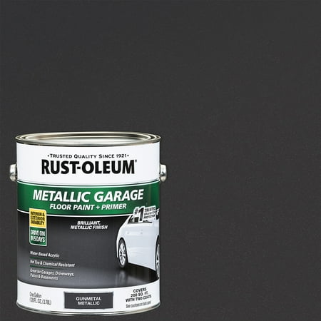 Rust-Oleum Silver Acrylic Paint Primer, Gallon, 2 Piece 2 Pack