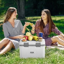 21 QT Heavy-Duty Hard Cooler - 30 Can Capacity, Leak-Proof, with Easy-Carry Handles & Strap