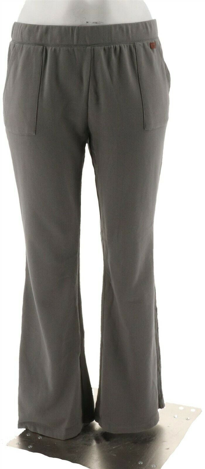 fleece bootcut pants