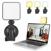 Cahot Video Conference Lighting Kit for Remote Working, 64 LEDs Webcam Lighting Color Adjustable with Strong Suction