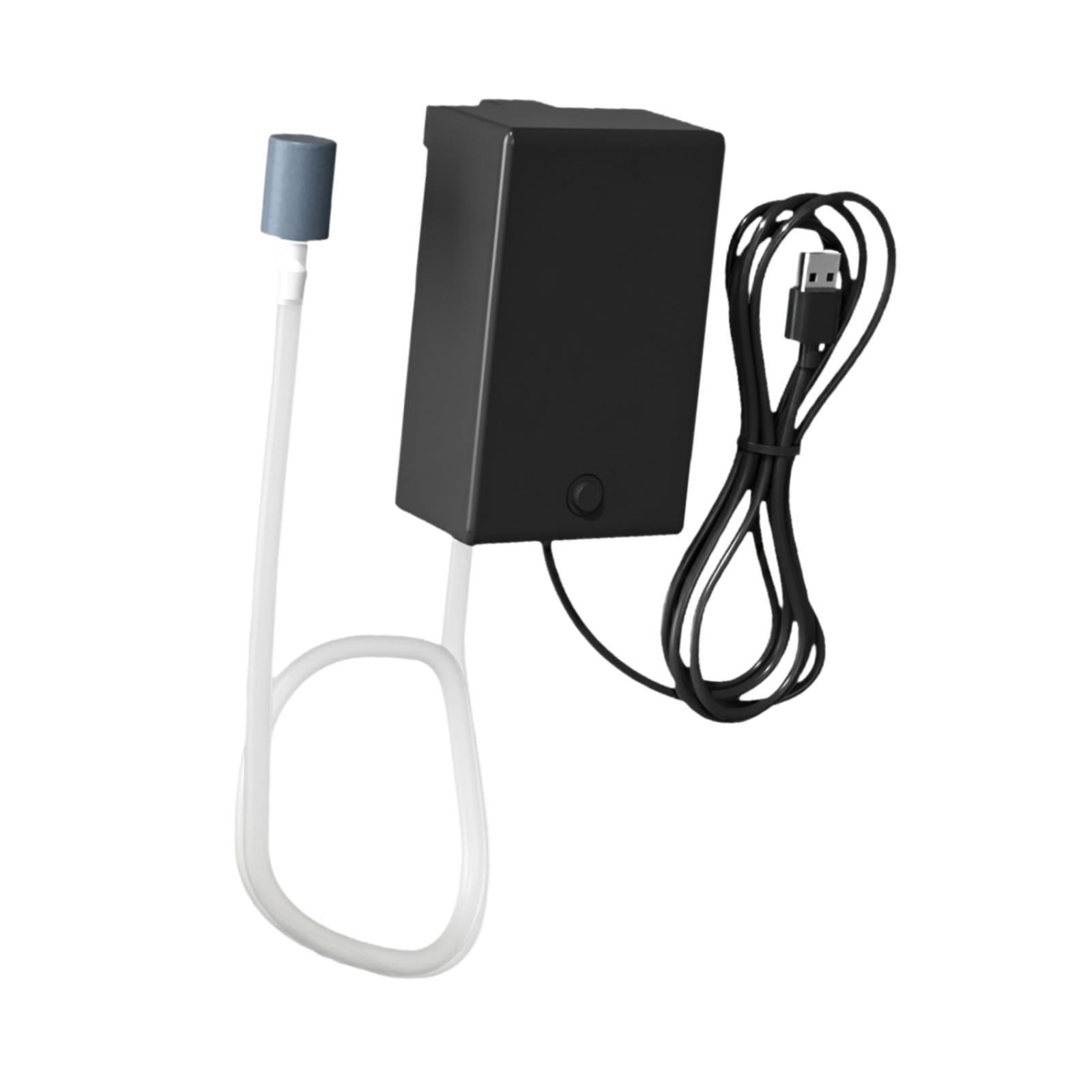 Bvdfgk Air Pump, Fish Pump, Portable Silent Powerful Aerator for Household Aquarium No Nano Air Disk