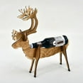 thumbnail image 4 of Christmas Deer And Sleigh Beer Rack Display Stand Christmas Holiday Party Wooden Decorations, 4 of 6