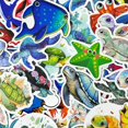 thumbnail image 4 of Wrapables Waterproof Vinyl Stickers for Water Bottles, Laptop, Phones, Skateboards, Decals for Teens, 100pcs Marine Animals, 4 of 6