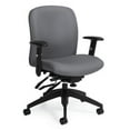 thumbnail image 2 of Global Truform TS Fabric Big & Tall Office Chair Ebony (TS54513SCBKJN02), 2 of 2