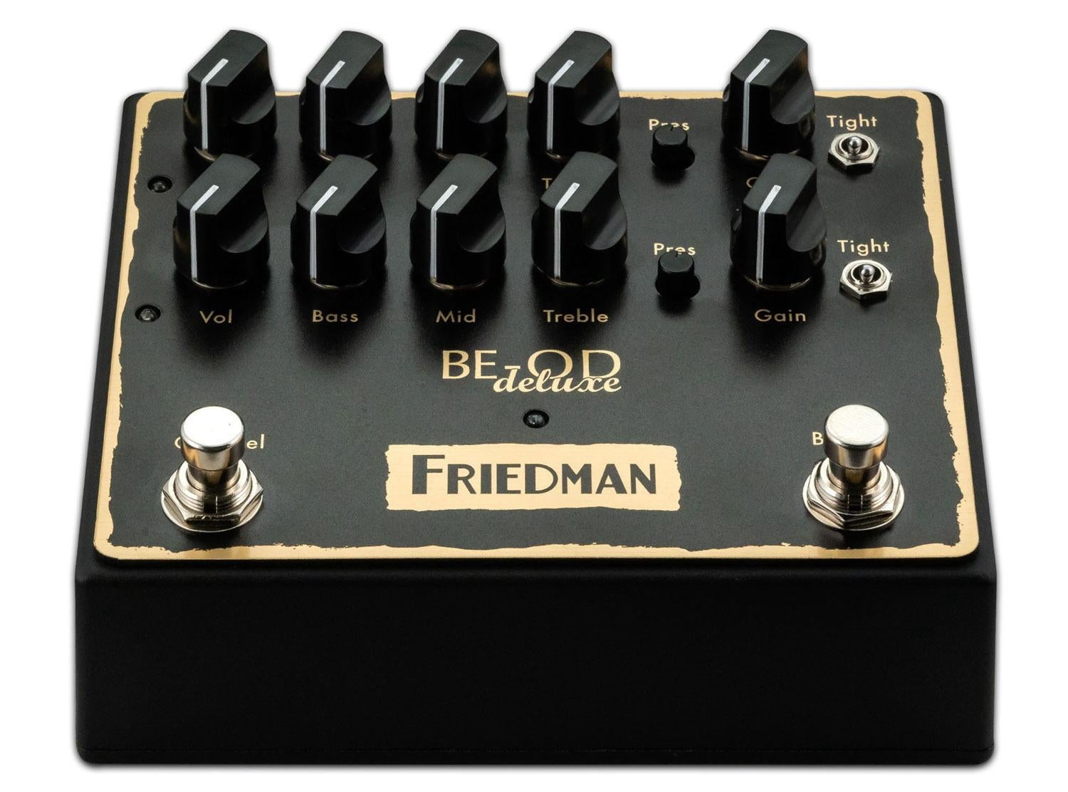 Friedman BE-OD Deluxe Dual Channel Overdrive Pedal