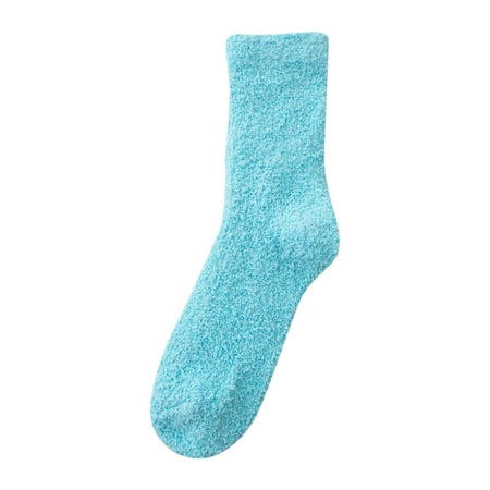 

fvwitlyh Winter Pantyhose Women Autumn And Winter Soild Color Warm Coral Warm Thick Home Socks High Waist Control Top