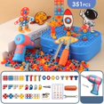 thumbnail image 5 of 351pcs STEM Learning Toys - Unleash Your Child's Creative Engineering Potential with Electric Drill DIY Educational Set!, 5 of 5