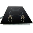 thumbnail image 6 of Magic Chef MCSCTE12BG1 12 in. 240V Built-in Electric Radiant 2-Burner Cooktop, 6 of 8