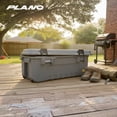 thumbnail image 5 of Plano 3 Pack Storage Trunk with Wheels, Lockable Sportsman Box, 108 Quart, Gray, 5 of 8