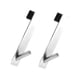 thumbnail image 1 of Yuarrent 2 piezas sobre la puerta ganchos montados en la pared de acero inoxidable extendido impermeable toalleros para baño sala de estar Accesorios de baño, 1 of 6