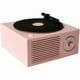 thumbnail image 1 of wonima11 Vinyl Record Player Style Bluetooth Speaker Old Fashioned Classic Style Pink Cute Look Gift for Girls Bass Enhancement Loud Volume Speaker by Wetocke, 1 of 1