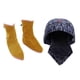 thumbnail image 1 of Cubierta para Calzado de Soldadura Soledad Spats y Sombrero Color Amarillo, 1 of 10