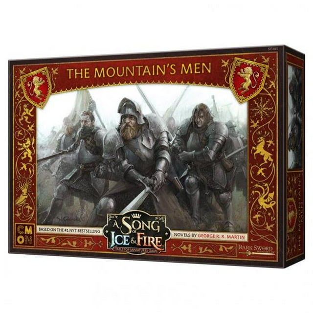 Cmon CMNSIF203 ASoIaF les Montagnes Hommes Miniatures de Table Jeu