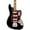 Black, variant on Squier Classic Vibe Bass VI 6-String Bass Guitar (3-Color Sunburst)