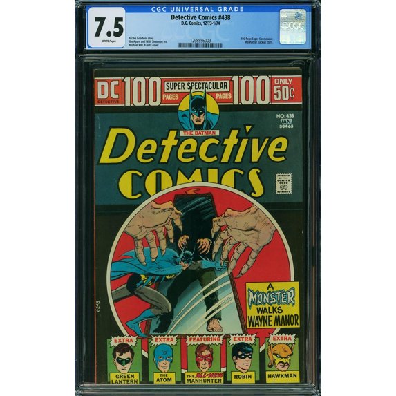 Detective Comics #438 - CGC 7.5 Comic Book