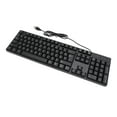 thumbnail image 1 of Minority Language Keyboard 104 Keys USB Wired Keyboard with 4.9ft Cable, Slim Keyboard for Desktop Laptop Computer Universal, 1 of 7