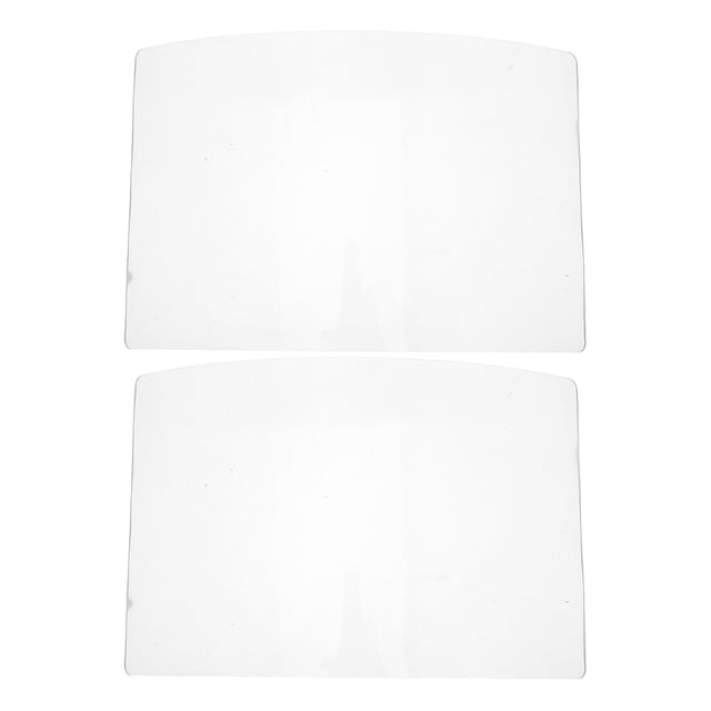 KAKOWELY 2 Pcs Lentille de Remplacement pour Sablage Bouclier Lentille de Sablage Capot de Sablage Lentille de Protection pour Sablage Lentille Transparente pour Sablage