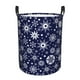 thumbnail image 1 of Fotbe Snowflakes2 Cesto de Ropa con Asas, Cesto Impermeable de Gran Capacidad, Bolsa de Lavado para Dormitorio, Cesto de Ropa con Ruedas y Asas-Small, 1 of 6