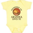 thumbnail image 3 of Inktastic Someone in Arizona Loves Me Boys or Girls Baby Bodysuit, 3 of 5