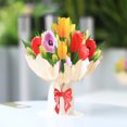 thumbnail image 2 of 3D Scented Tulip Bouquet Exquisite Craftsmanship Smooth Writing Floral Ornament Romantic Gift, 2 of 5