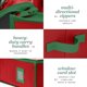 thumbnail image 3 of Organizador de papel de regalo Storage Homior Premium Red 40 x 15 x 100 cm, 3 of 8