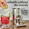 thumbnail image 3 of Mixology & Craft Bartender Kit - 15 Piece Set Including Cocktail Shaker and Bar Accessories, Perfect for Drink Mixing at Home, Plus Exclusive Recipe Cards, 3 of 5