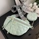 thumbnail image 4 of Bolsa De Pecho Rhombus acolchado para mujer, Bolsa de pecho, bandolera informal con monedero pequeño (verde) Hugtrwg Para Estrenar, 4 of 9