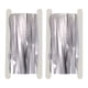 thumbnail image 1 of Rewera Paquete De 2 Cortinas De Borlas Mate De Papel De Metal Decoración De Fiesta para Accesorios Decoración De Fiesta De Celebración Festiva, 1 x 2 m, 1 of 5