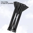 thumbnail image 3 of Portable Outdoor Folding Stool: A Lightweight, Quick-To-Setup Chair For Everyone Black Large, 3 of 9