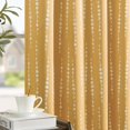 thumbnail image 1 of Cortinas Jinchan Blackout 95% bohemio con fases lunares, 213 x 214 cm, color amarillo, 1 of 9