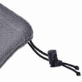 thumbnail image 3 of Riousery Adjustable Fleece Neck Gaiter Warmer Reflective Safety Face Cover Winter Outdoor Sport Scarf for Skiing Cycling Running 9.8 in / 25 cm Dark Grey, 3 of 7
