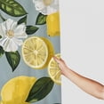 thumbnail image 3 of Pratyus Lemons Flowers White Flower Modern Waterproof Shower Curtain for Country Cottage & Farmhouse Bathroom Decor 100% Polyester Fiber Home Bathtubs Bathroom Decor, 3 of 7