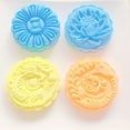 thumbnail image 6 of ROCKROK Plastic Mooncake Mold 150-185g Flower Stamps Biscuit Cookie Cutter Mould Hand Pressure Moon Cake Molder DIY Baking Tool, 6 of 7