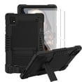 thumbnail image 5 of FIEWESEY Tablet Case for T-Mobile Revvl Tab 5G,Shockproof Heavy Duty Protective Cover with Kickstand Shoulder Strap Shell Case Fit for T-Mobile Revvl Tab 5G 2023+Screen Protector (Black/Black,2 Pack), 5 of 7