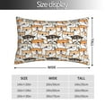 thumbnail image 2 of Kdxio Cotton Pillow Cases 20"x30" Pillowcases,Soft and Breathable Bedroom Pillow Cases-Shiba Inu Dog-No Pillow Core, 2 of 5