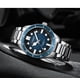 thumbnail image 2 of CURREN 8450 Men's Quartz Watch Business Blue Green Clock Analog Display Stainless Steel Strap Wrist Watches for Male, 2 of 3