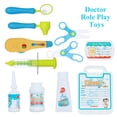 thumbnail image 2 of Giaford Doctor Scrubs para niños disfraz de médico conjunto de vestir para niños y niñas, 2 of 5