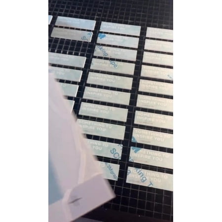 

TroLase | 12 x24.25 x1/16 4 Pcs | White/White | 2 Ply | Modified Acrylic | Laser Engraving Double Color Plastic Sheet | Engraving Blanks for Laser Saw Guillotine | Made in USA