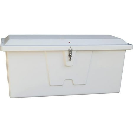 Taylor Made 83562 Stow N’ Go Standard Dock Box Small 24" x 54" x 22" - White